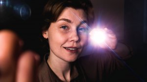 🌔АСМР осмотр глаз в темной комнате | ночной медосмотр | проверка зрения