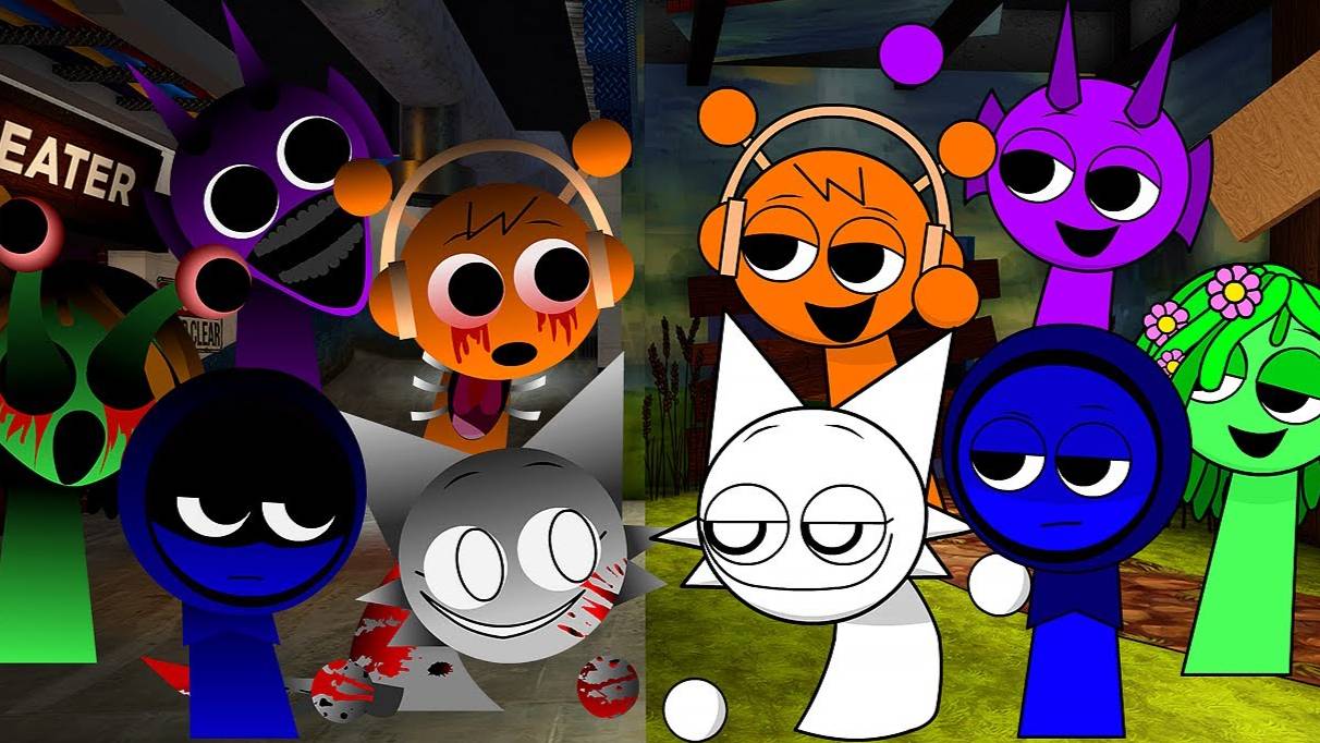 ХОРРОР СПРУНКИ VS ОБЫЧНЫЕ СПРУНКИ. FNF БАТТЛ. СМОТРЕТЬ МУЛЬТИК смотреть онлайн