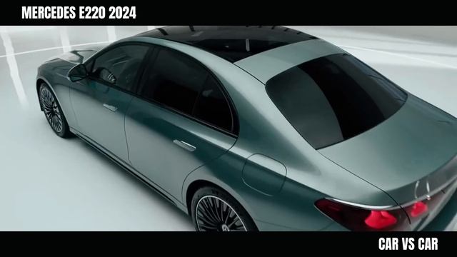 Mercedes E220d 2023 Video & Specs