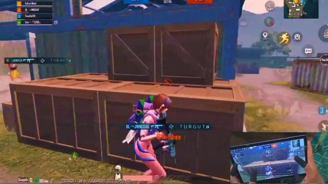 Realme Pad Mini10.4 PUBG MOBILE Test Realme Pad BGMI Gameplay realme tebal 4 Finger смотреть онлайн