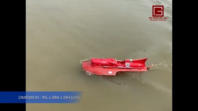 FERRARI HYDROPLANE WOODEN MODEL WITH RADIO CONTROL - 90 CM смотреть онлайн