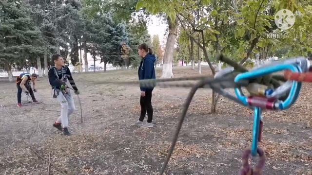 Спортивный туризм в ДЮСШ. Егор и Саня. Ст. Лен нградская. смотреть онлайн
