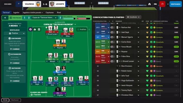 AMUNT VALENCIA #38 | CLÁSICO VS LEVANTE | FOOTBALL MANAGER 22 смотреть онлайн
