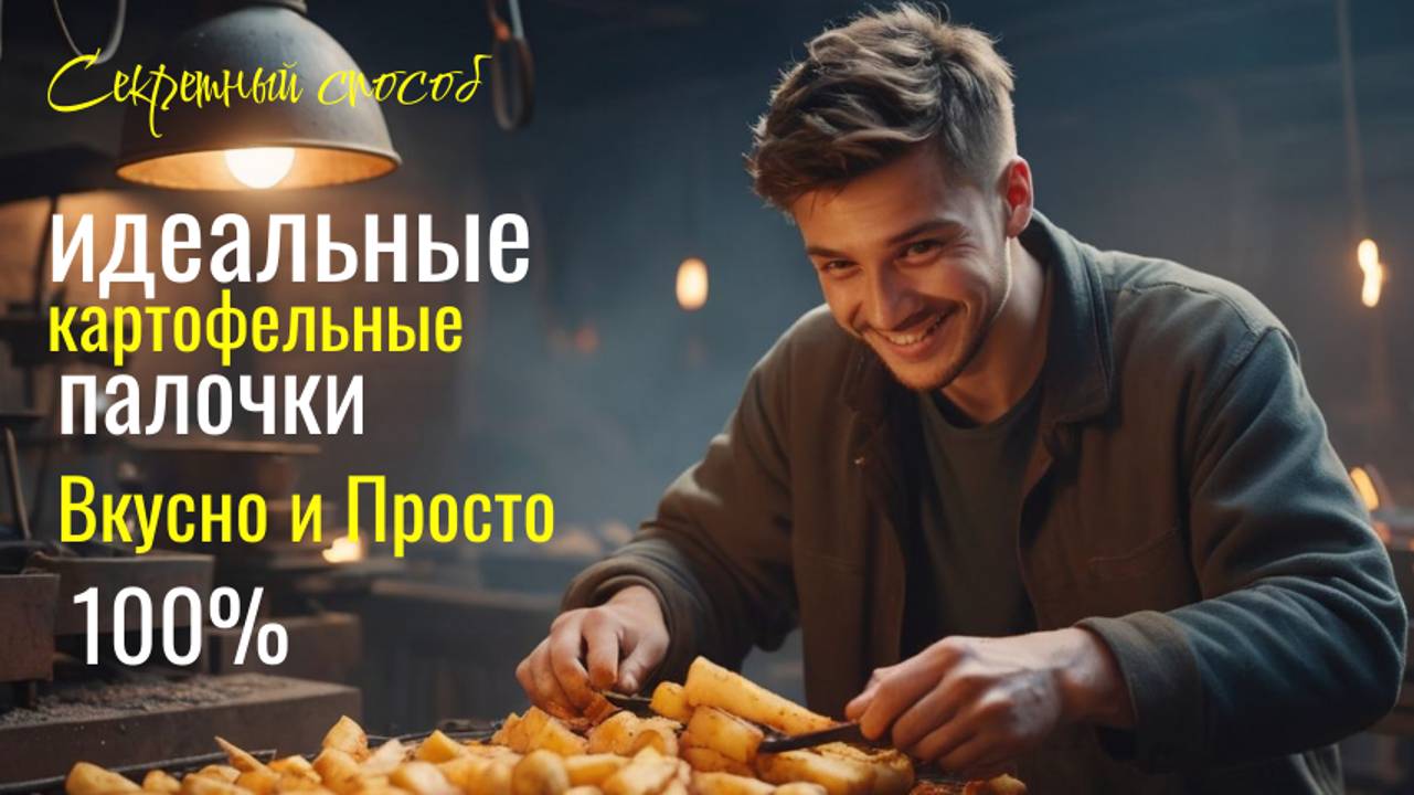 Идеальные картофельные палочкиВкусно и Просто!