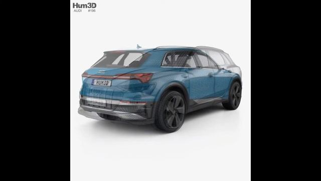 3D Model Audi e tron 2019 3DExport.com смотреть онлайн