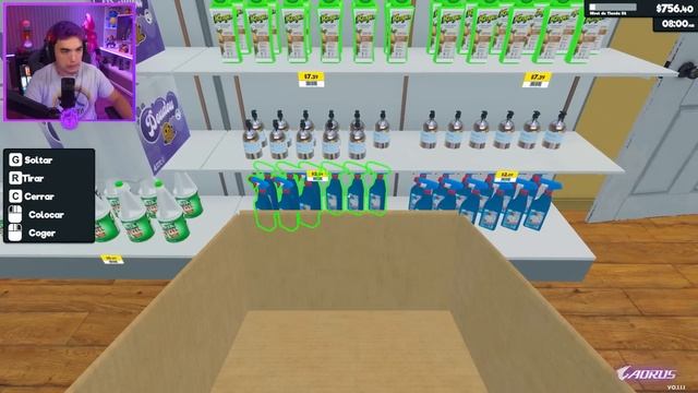 EL SUSU MAS BARATO DE LA CIUDAD 🥣 Supermarket Simulator, Parte 7 смотреть онлайн