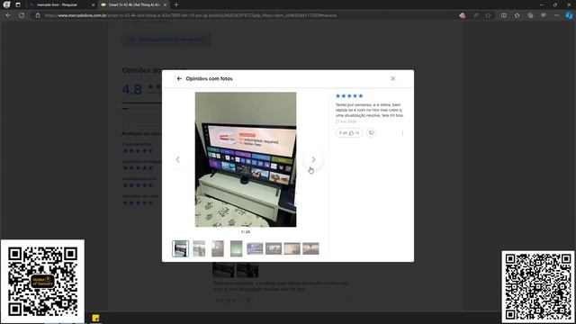 Smart Tv 43 4k Uhd Thinq Ai 43ur7800 Hdr 10 Pro LG Bivolt