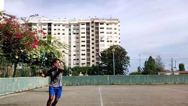 Hitting with Rafa - slow motion - Octobers log - Sacavém смотреть онлайн