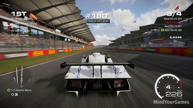 GRID Legends Porsche 911 GT1 - Gameplay PC (1440p60FPS)