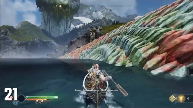 40 DESCOBERTAS INCRÍVEIS que você não sabia em GOD OF WAR 2018 (Descobertas, segredos e Easter Eggs смотреть онлайн