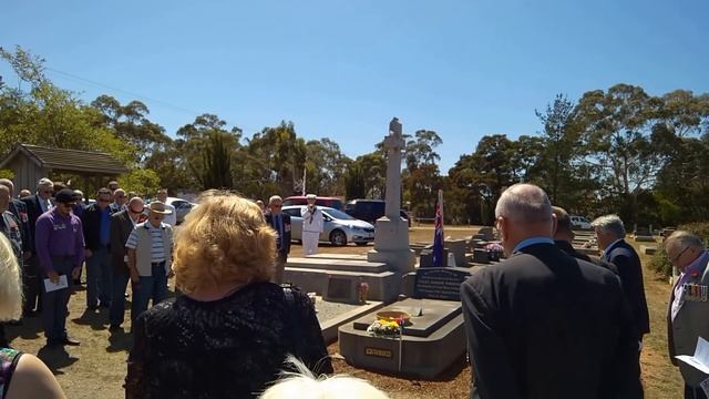 Graveside Vigil for Pte Colin Whiston - 50th Anniversary Battle of Long Tan смотреть онлайн