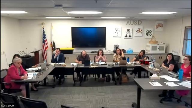 AUSD Regular Board Meeting June 2023 смотреть онлайн