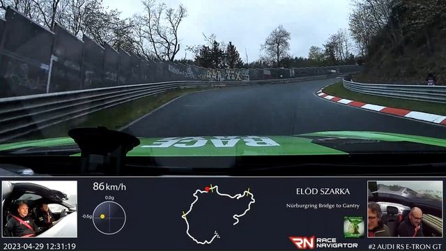 Team Amitrano goes Green | Wet Nordschleife in getspeed taxi Audi e-tron RS GT | 29-Apr-2023 смотреть онлайн