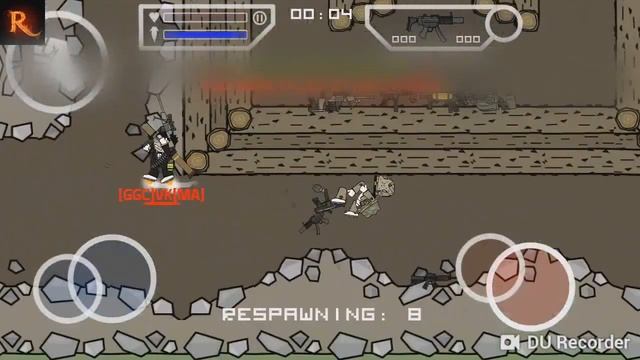 DA2 Mini Militia intense gameplays NOOB ME ft ferrari,skyfrost,gibby,smart,aadil смотреть онлайн