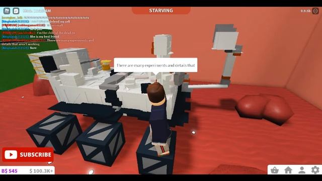 Perseverance Mars Rover - Roblox Bloxburg смотреть онлайн