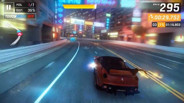 Asphalt 9: Grand Prix Ferrari 599xx Evo Finals R2 - Pudong Rise - 1* (1:17:774) (Late upload) смотреть онлайн