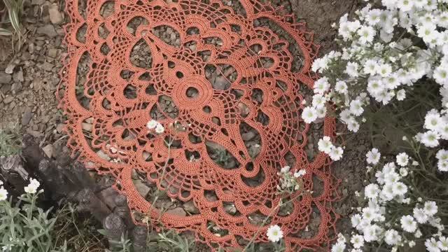 Анонс МК Овальная салфетка крючком. Подробный Видео МК для начинающих. смотреть онлайн