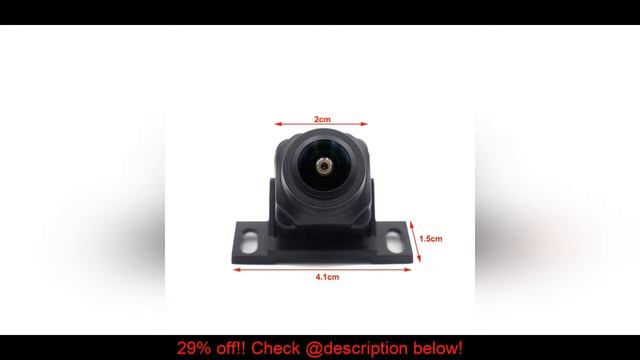 Best HD 170 Degree Car Rear View Camera FishEye Lens Starlight Night Vision Car Reverse Camera Vehi смотреть онлайн