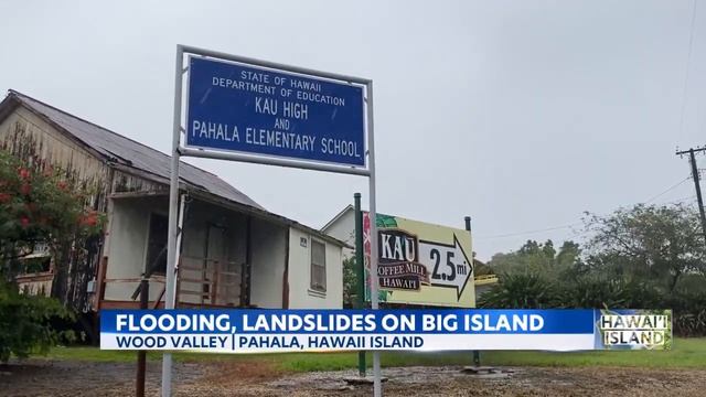 Heavy rains, flooding hit the Big Island during Kona low storm смотреть онлайн