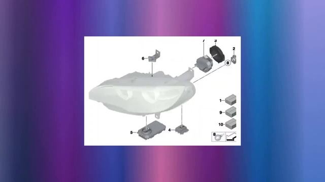 Módulo de luz principal LED para BMW Varios modelos. Original BMW смотреть онлайн