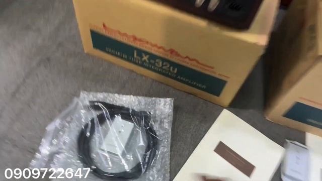 15/2 Ampli Đèn EL84 Luxman LX-32U & 305 Fullbox Mới Keng.