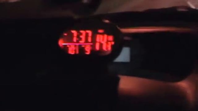 Rover Streetwise Night Time Drive Dashboard Display смотреть онлайн