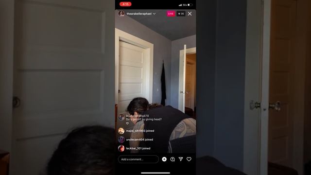 Arabelle Raphael Ig Live