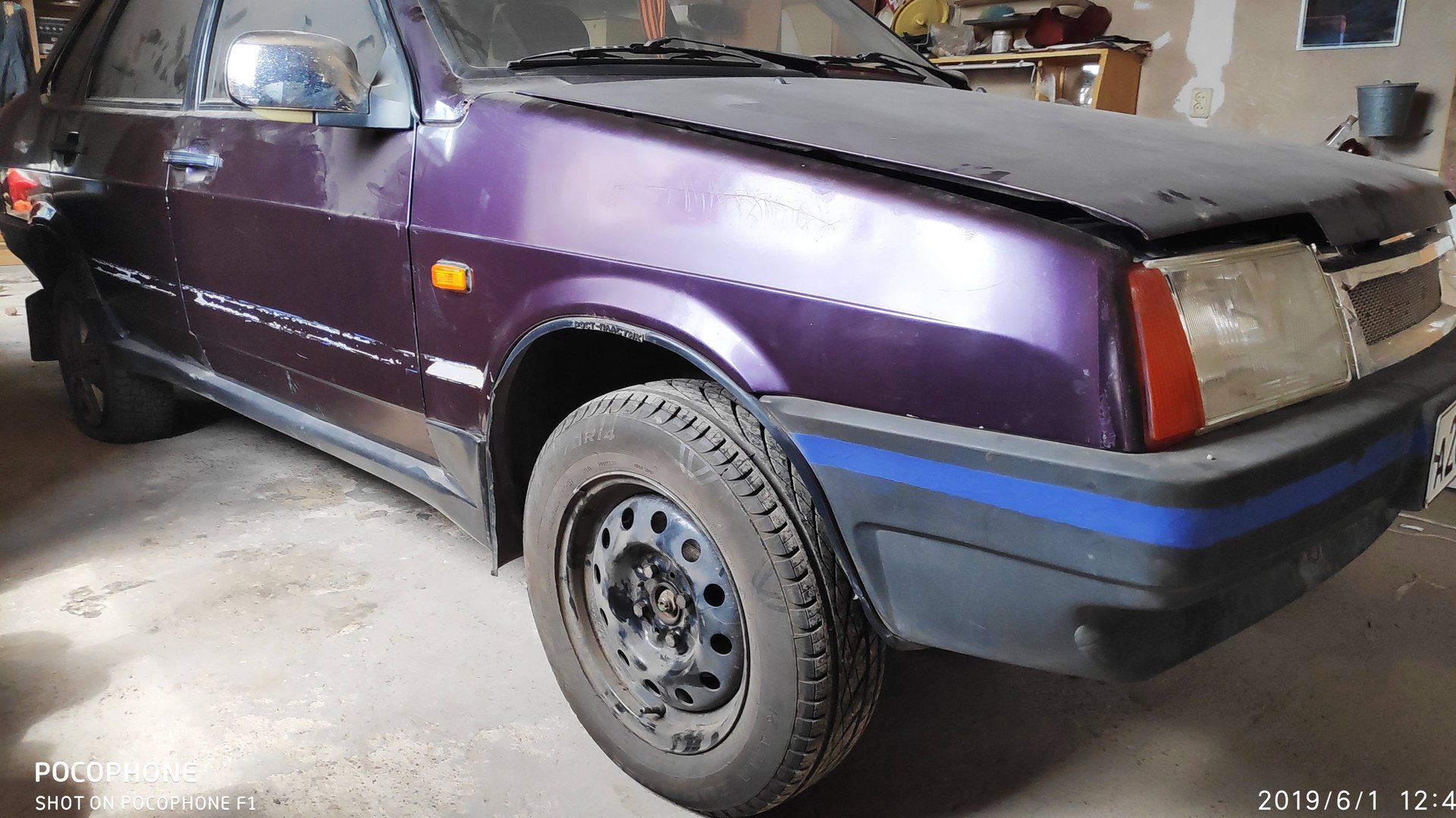 проверка под нагрузкой по гаражу на разных передачах кпп.2019г.