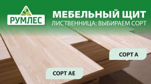 Выбираем мебельный щит из лиственницы: какой сорт купить