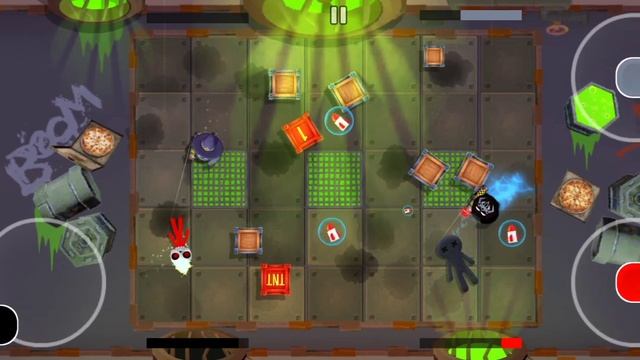 Stickman Party 1 2 3 4 Mini games Walkthrough Part 1 | 3 players And 1 bot смотреть онлайн