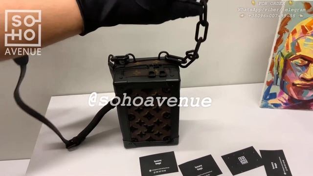 Louis Vuitton SAC SOFT TRUNK VERTICAL in Autres Toiles Monogram смотреть онлайн