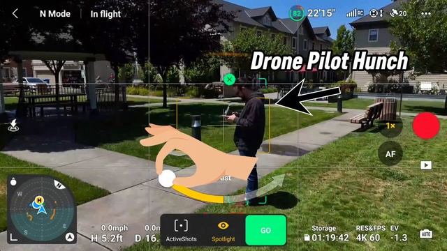 DJI Mini 4 Pro Active Track - 360 POI Test смотреть онлайн