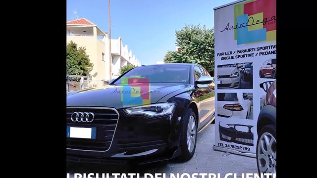 SPLITTER AUDI A6 4G C7 2011-2018 LIP NERO LUCIDO SOTTO PARAURTI ABS INSTALLAZIONE смотреть онлайн