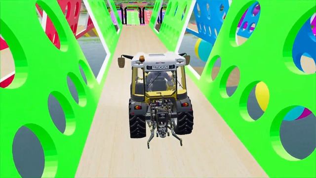 DACIA, AMAROK, AUDIS POLI VEHICLES & MERCEDES AMBULANCE EMERGENCY TRANSPORT! FS22 1 смотреть онлайн