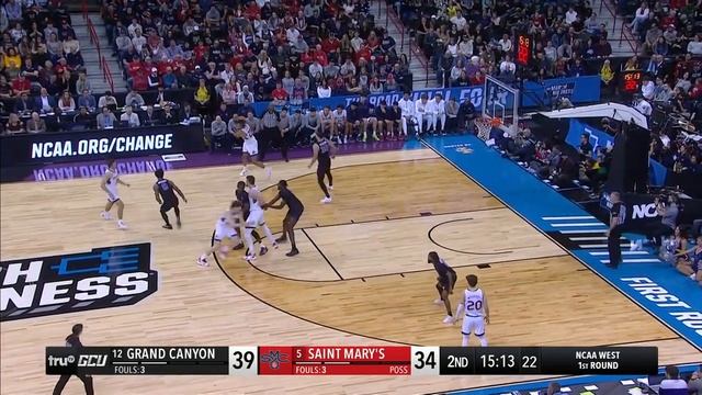 Grand Canyon vs. Saint Mary’s: 2024 NCAA men's first round | FULL REPLAY смотреть онлайн