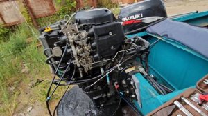 Синхронизация карбюраторов своими руками Suzuki df25 2000-2007.