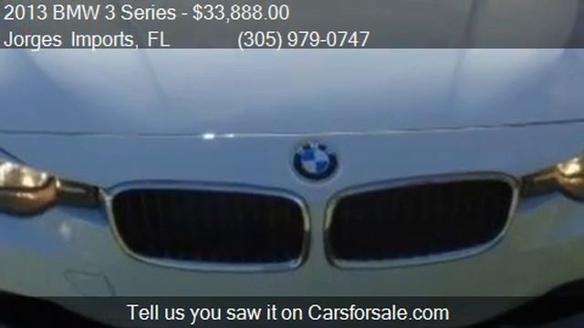 2013 BMW 3 Series 328i Sedan - for sale in Miami, FL 33155 смотреть онлайн