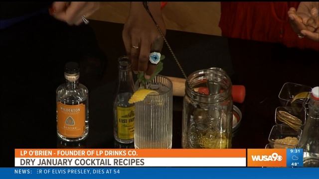 "Drink Masters" Champion, LP O'Brien, shares delicious Dry January cocktail recipes смотреть онлайн