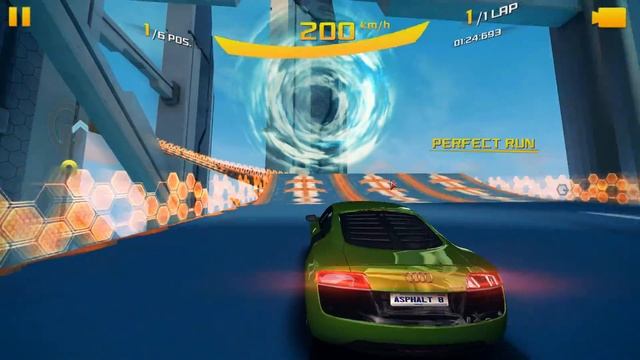 Asphalt 8 Airbone Gameplay Audi R8 E-Tron On PC Laptop Computer Windows 10 Sector 8 смотреть онлайн