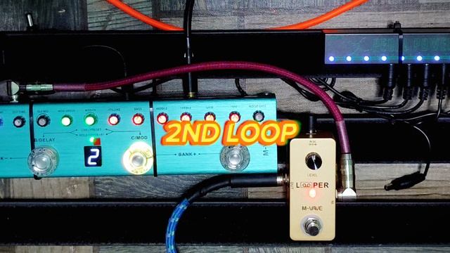 M-VAVE LOOPER Mini Pedal Short Demo