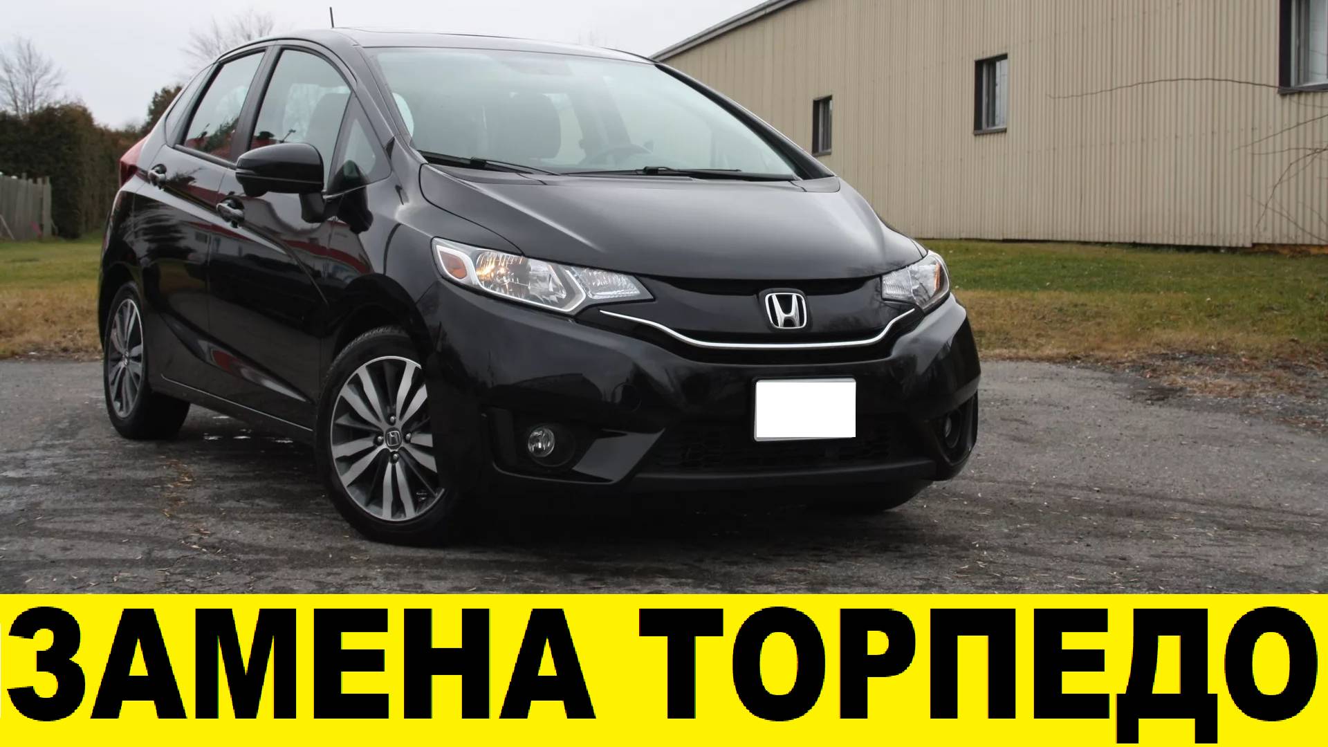 Honda FIT GK3 Замена торпедо и подушек безопасности смотреть онлайн