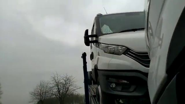 Eurolohr 1.21Evo, 3 x shassi Iveco Daily 7C18, double cab . смотреть онлайн