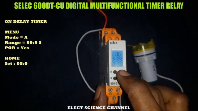 Selec 600DT-CU Multifunctional Digital Timer Relay-Tamil | Digital Timer Relay | Selec 600DT Timer смотреть онлайн
