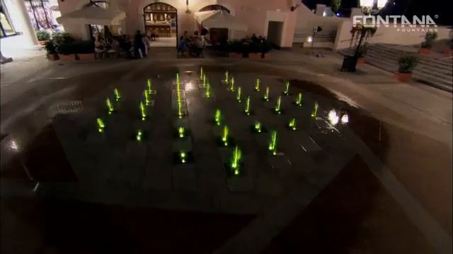 Fontana Fountains - Пешеходный фонтан