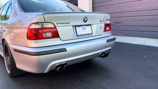 2002 BMW M5 startup video смотреть онлайн