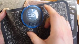 EMS Foot Massager | Electrical Muscle Stimulation | Neuropathy Pain Relief Foam Padded