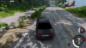 РАЗБИЛ BMW M5 F90 /  BeamNG Drive Решил покататься на BMW M5 F90 на новой карте и утопил её