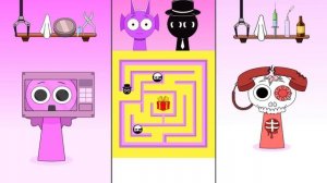 Спрунки в анимации! О, НЕТ!! ПОМОГИТЕ Спрунки - Суперсемейка #спрунки #суперсемейка