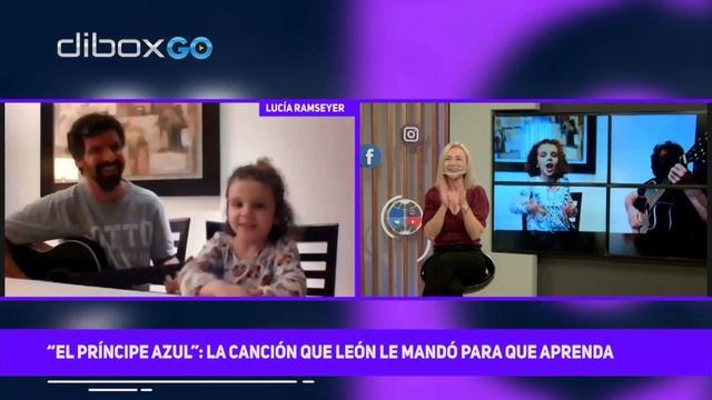 Lucía Ramseyer | La niña que es viral por cantar con León Gieco смотреть онлайн