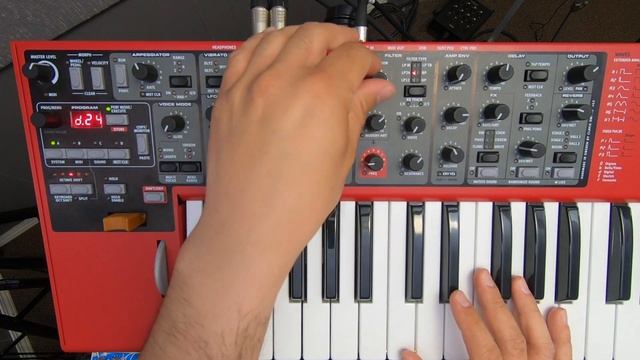 Nord Lead A1 Can you make a good Synth Bass? смотреть онлайн